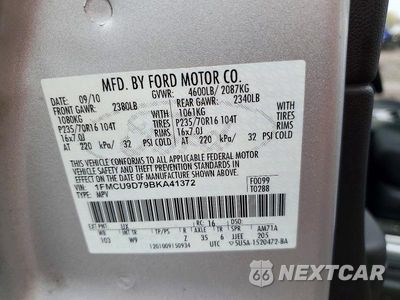 Zdjęcie 13 z 13 samochodu: 2011 FORD ESCAPE XLT VIN:1FMCU9D79BKA41372 - miniatura