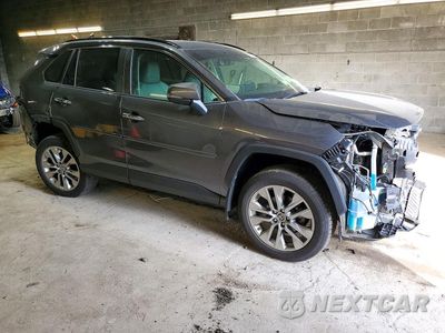 Czwarte zdjęcie samochodu z boku: 2019 TOYOTA RAV4 LIMITED VIN:JTMN1RFV9KD500132 - miniatura