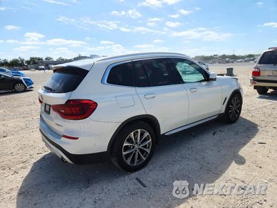 Trzecie zdjęcie samochodu z tyłu: 2019 BMW X3 SDRIVE30I VIN:5UXTR7C54KLE94126 - miniatura