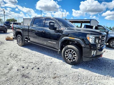 Czwarte zdjęcie samochodu z boku: 2023 GMC SIERRA K2500 AT4 VIN:1GT49PEY5PF116736 - miniatura