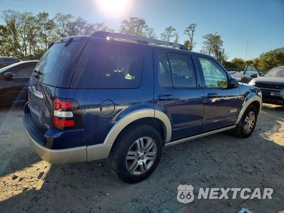 Trzecie zdjęcie samochodu z tyłu: 2007 FORD EXPLORER EDDIE BAUER VIN:1FMEU74E57UA83481 - miniatura