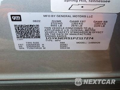 Zdjęcie 14 z 14 samochodu: 2023 CADILLAC XT5 PLATINUM PREMIUM LUXURY VIN:1GYKNERS1PZ117274 - miniatura