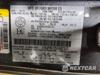 Zdjęcie 12 z 12 samochodu: 2025 FORD MUSTANG GT VIN:1FA6P8CF3S5407357 - miniatura