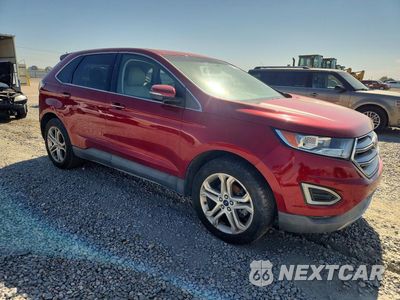 Czwarte zdjęcie samochodu z boku: 2017 FORD EDGE TITANIUM VIN:2FMPK3K92HBB31653 - miniatura