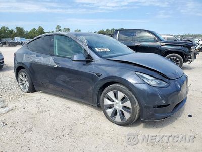 Czwarte zdjęcie samochodu z boku: 2021 TESLA MODEL Y VIN:5YJYGDEE5MF272335 - miniatura