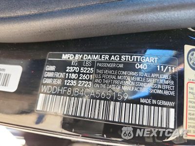 Zdjęcie 13 z 13 samochodu: 2012 MERCEDES-BENZ E 350 4MATIC VIN:WDDHF8JB4CA565159 - miniatura