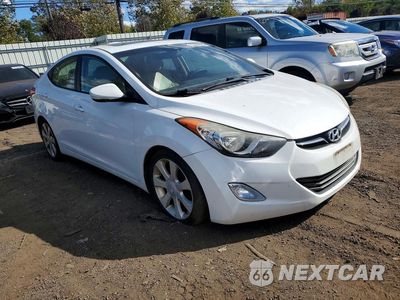Czwarte zdjęcie samochodu z boku: 2011 HYUNDAI ELANTRA LIMITED VIN:5NPDH4AE6BH001249 - miniatura