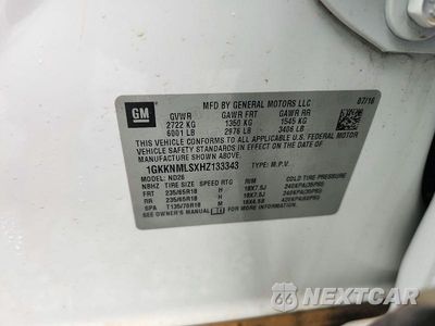 Zdjęcie 13 z 13 samochodu: 2017 GMC ACADIA SLT-1 VIN:1GKKNMLSXHZ133343 - miniatura