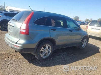 Trzecie zdjęcie samochodu z tyłu: 2010 HONDA CR-V EX VIN:5J6RE4H51AL043031 - miniatura