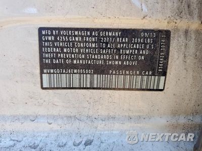 Zdjęcie 12 z 12 samochodu: 2014 VOLKSWAGEN GTI VIN:WVWGD7AJ6EW005002 - miniatura