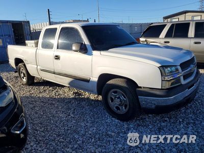 Czwarte zdjęcie samochodu z boku: 2003 CHEVROLET SILVERADO C1500 VIN:2GCEC19V531105241 - miniatura