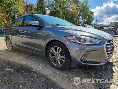 Czwarte zdjęcie samochodu z boku: 2017 HYUNDAI ELANTRA VALUE EDITION VIN:KMHD84LF0HU379311 - miniatura