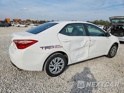 Trzecie zdjęcie samochodu z tyłu: 2019 TOYOTA COROLLA LE VIN:2T1BURHE1KC170636 - miniatura