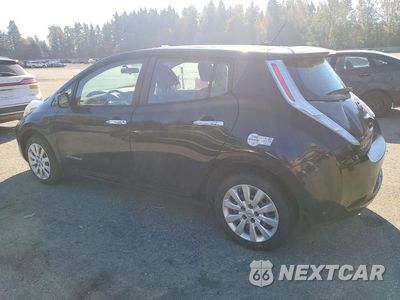 Drugie zdjęcie samochodu z przodu: 2014 NISSAN LEAF S VIN:1N4AZ0CP6EC334791 - miniatura
