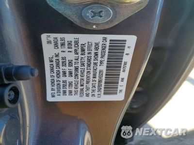 Zdjęcie 13 z 13 samochodu: 2014 HONDA CIVIC EX VIN:2HGFB2F89EH552291 - miniatura