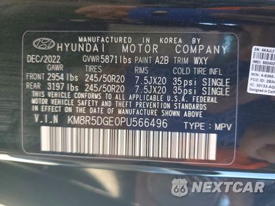 Zdjęcie 13 z 13 samochodu: 2023 HYUNDAI PALISADE LIMITED VIN:KM8R5DGE0PU566496 - miniatura