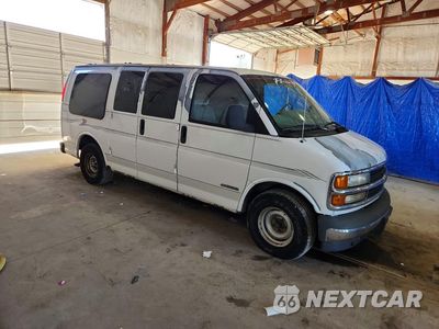 Czwarte zdjęcie samochodu z boku: 1999 CHEVROLET EXPRESS G1500 VIN:1GBFG15R1X1002190 - miniatura