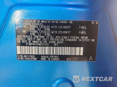 Zdjęcie 14 z 14 samochodu: 2017 TOYOTA RAV4 LE VIN:2T3BFREV2HW552493 - miniatura
