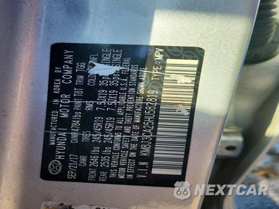 Zdjęcie 13 z 13 samochodu: 2017 HYUNDAI TUCSON LIMITED VIN:KM8J3CA25HU582819 - miniatura