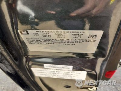 Zdjęcie 12 z 12 samochodu: 2013 CHEVROLET IMPALA LS VIN:2G1WF5E35D1206149 - miniatura