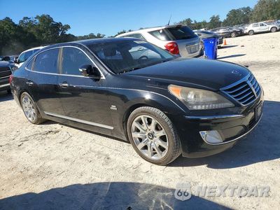 Czwarte zdjęcie samochodu z boku: 2012 HYUNDAI EQUUS SIGNATURE VIN:KMHGH4JH2CU053634 - miniatura