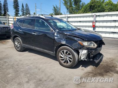 Czwarte zdjęcie samochodu z boku: 2015 NISSAN ROGUE SL VIN:5N1AT2MV7FC806241 - miniatura