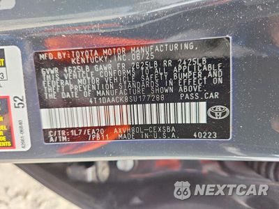 Zdjęcie 13 z 13 samochodu: 2025 TOYOTA CAMRY SE VIN:4T1DAACK8SU177288 - miniatura