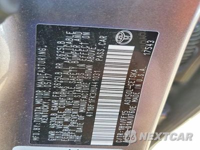 Zdjęcie 12 z 12 samochodu: 2017 TOYOTA CAMRY SE VIN:4T1BF1FK3HU441031 - miniatura