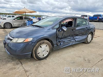 2007 HONDA CIVIC HYBRID JHMFA36207S008727 - główne zdjęcie licytacji z USA - miniatura