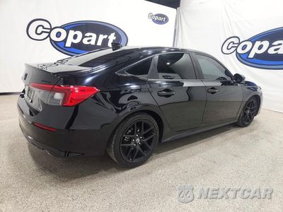 Trzecie zdjęcie samochodu z tyłu: 2023 HONDA CIVIC SPORT VIN:2HGFE2F58PH556039 - miniatura