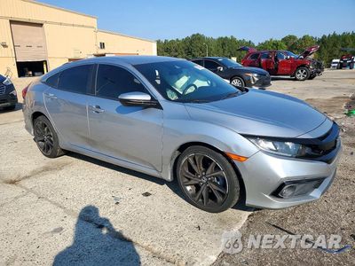 Czwarte zdjęcie samochodu z boku: 2021 HONDA CIVIC SPORT VIN:2HGFC2F86MH558836 - miniatura