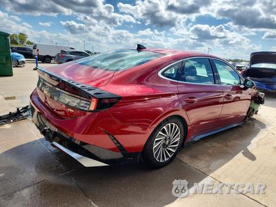 Trzecie zdjęcie samochodu z tyłu: 2025 HYUNDAI SONATA HYBRID SEL VIN:KMHL34JJ6SA105038 - miniatura