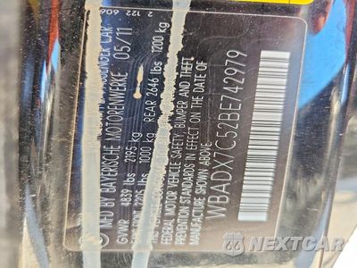 Zdjęcie 13 z 13 samochodu: 2011 BMW 335 I VIN:WBADX7C52BE742979 - miniatura
