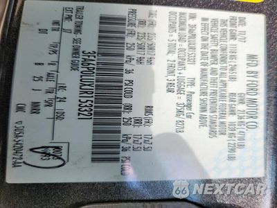 Zdjęcie 12 z 12 samochodu: 2018 FORD FUSION SE HYBRID VIN:3FA6P0LUXJR153321 - miniatura