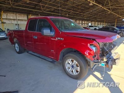 Czwarte zdjęcie samochodu z boku: 2016 FORD F150 SUPER CAB VIN:1FTEX1CP3GKF12463 - miniatura