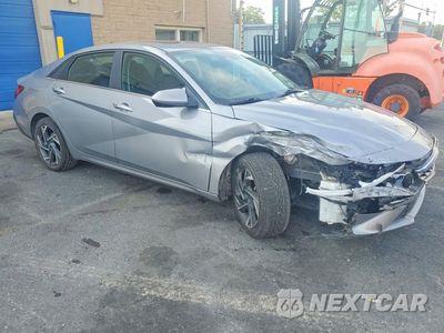 Czwarte zdjęcie samochodu z boku: 2025 HYUNDAI ELANTRA SEL VIN:KMHLS4DG8SU934176 - miniatura