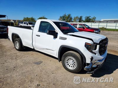 Czwarte zdjęcie samochodu z boku: 2024 GMC SIERRA C1500 VIN:3GTNHAEK1RG340166 - miniatura