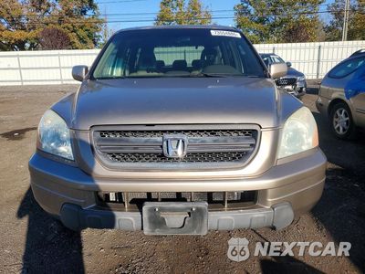 Piąte zdjęcie samochodu w środku: 2004 HONDA PILOT EXL VIN:2HKYF18534H531953 - miniatura
