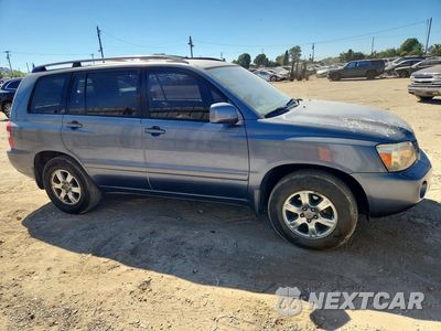 Czwarte zdjęcie samochodu z boku: 2006 TOYOTA HIGHLANDER BASE VIN:JTEDP21A960093802 - miniatura
