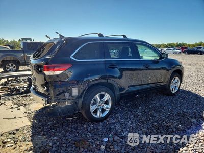 Trzecie zdjęcie samochodu z tyłu: 2019 TOYOTA HIGHLANDER LIMITED VIN:5TDDZRFHXKS711651 - miniatura