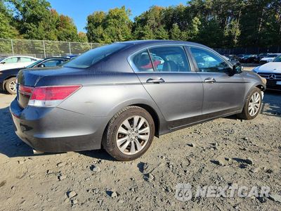 Trzecie zdjęcie samochodu z tyłu: 2011 HONDA ACCORD EXL VIN:1HGCP2F86BA093817 - miniatura