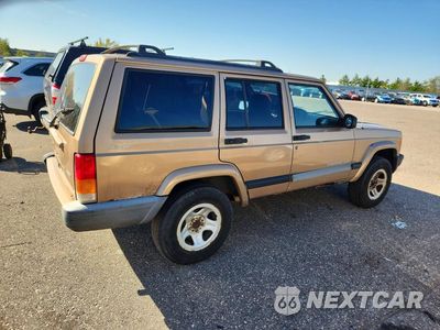Trzecie zdjęcie samochodu z tyłu: 2000 JEEP CHEROKEE SPORT VIN:1J4FF48S8YL131039 - miniatura