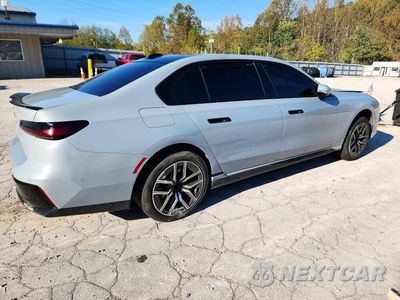 Trzecie zdjęcie samochodu z tyłu: 2024 BMW 740 XI VIN:WBA33EH01RCR05796 - miniatura