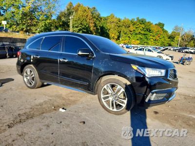 Czwarte zdjęcie samochodu z boku: 2017 ACURA MDX ADVANCE VIN:5FRYD4H8XHB013164 - miniatura