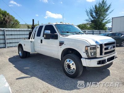 Czwarte zdjęcie samochodu z boku: 2009 FORD F450 SUPER - TOW TRUCK VIN:1FDAX46R59EA04103 - miniatura