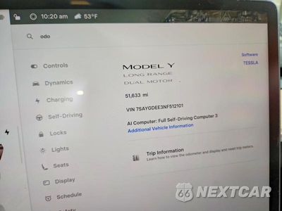 Zdjęcie 9 z 12 samochodu: 2022 TESLA MODEL Y VIN:7SAYGDEE3NF512101 - miniatura