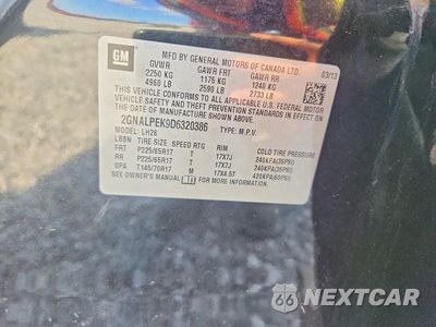 Zdjęcie 13 z 13 samochodu: 2013 CHEVROLET EQUINOX LT VIN:2GNALPEK9D6320386 - miniatura