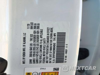 Zdjęcie 14 z 14 samochodu: 2021 HONDA PILOT SE VIN:5FNYF6H22MB040842 - miniatura