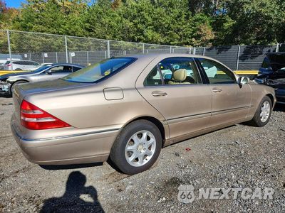 Trzecie zdjęcie samochodu z tyłu: 2000 MERCEDES-BENZ S 430 VIN:WDBNG70J9YA131192 - miniatura
