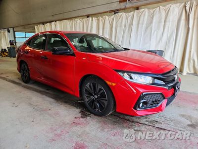 Czwarte zdjęcie samochodu z boku: 2018 HONDA CIVIC EX VIN:SHHFK7H59JU412920 - miniatura